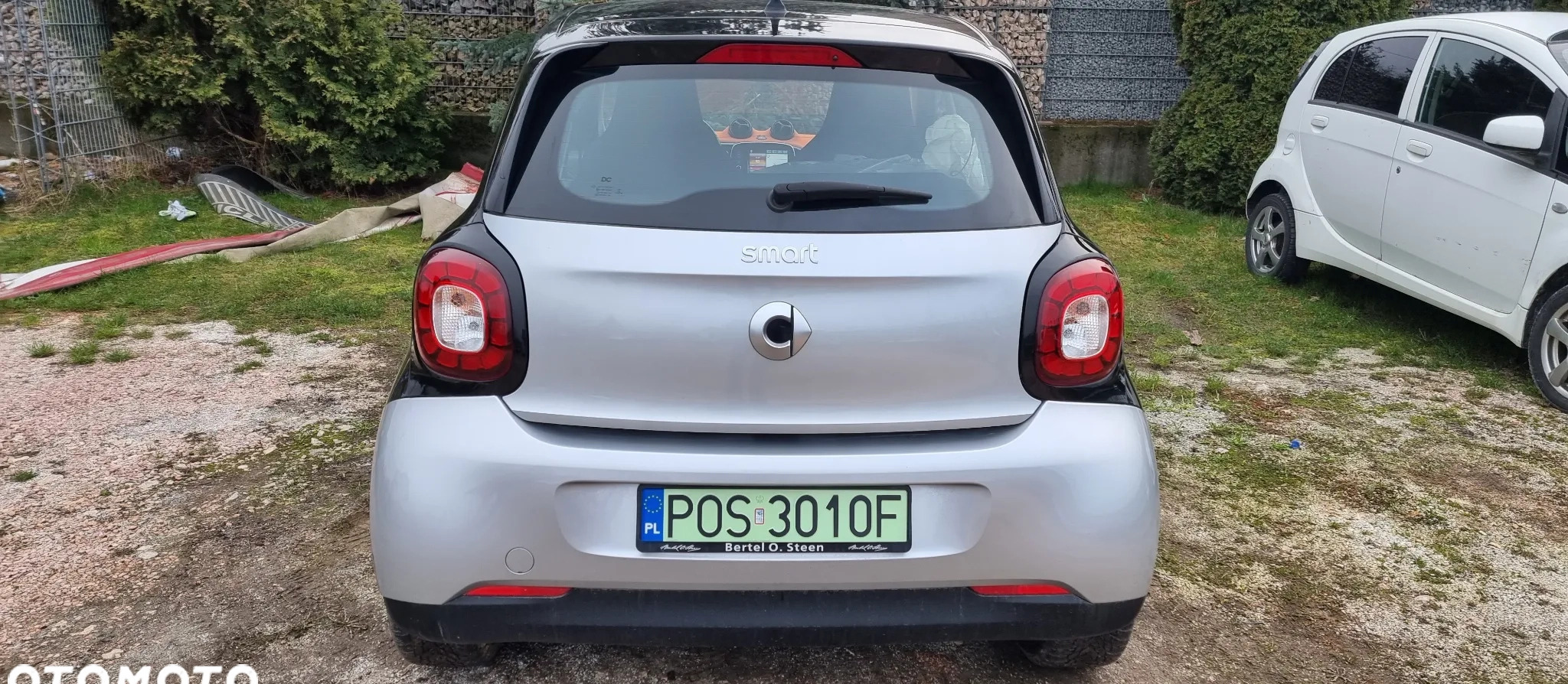 Smart Forfour cena 53000 przebieg: 13600, rok produkcji 2018 z Kwidzyn małe 191